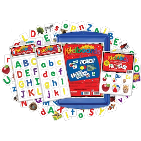 Barker Creek Learning Magnets - "Now I Know my ABCs" Kit 2403